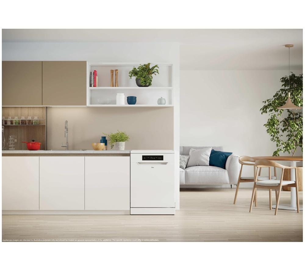 HOOVER H-DISH 300 HF 3C7L0W Full-size WiFi-enabled Dishwasher - White image number 11 of 19