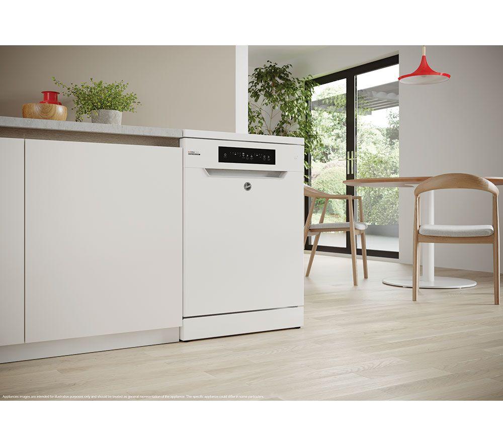 HOOVER H-DISH 300 HF 3C7L0W Full-size WiFi-enabled Dishwasher - White image number 12 of 19