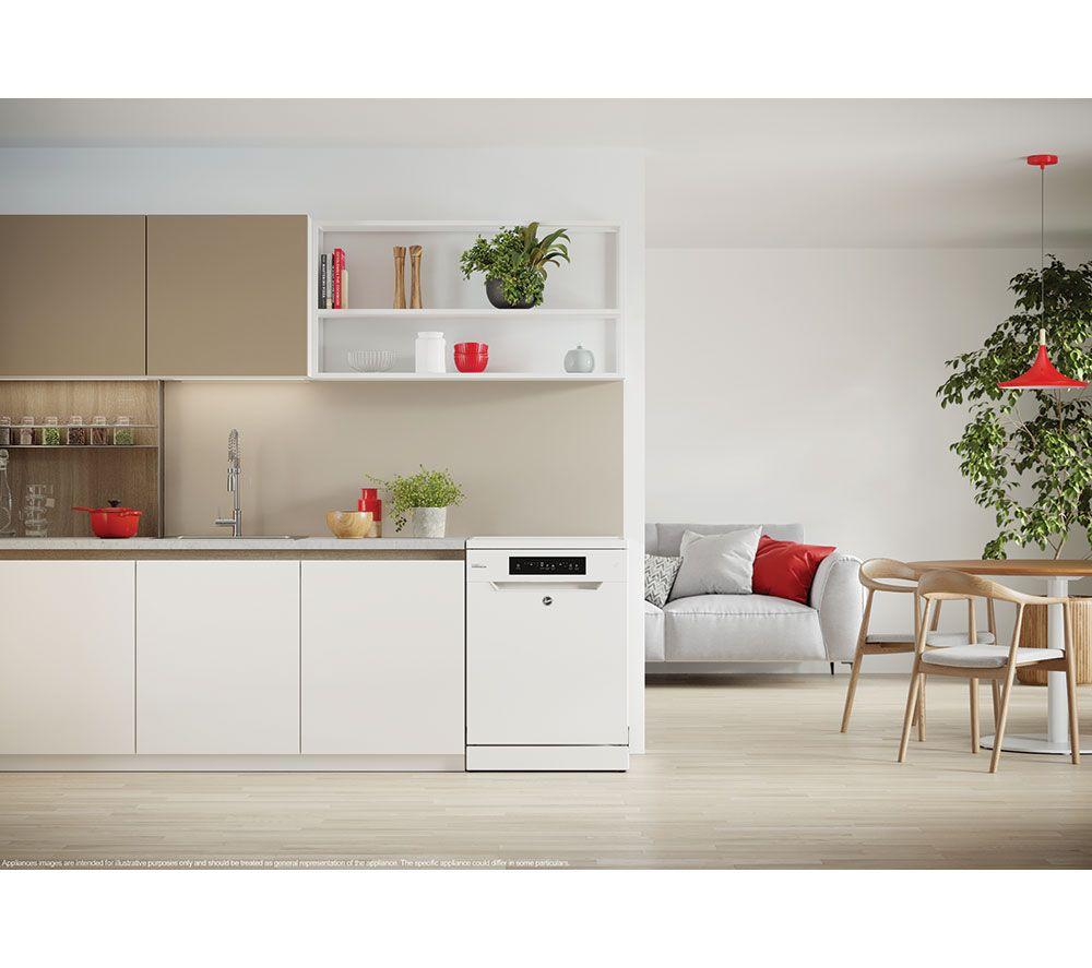 HOOVER H-DISH 300 HF 3C7L0W Full-size WiFi-enabled Dishwasher - White image number 13 of 19