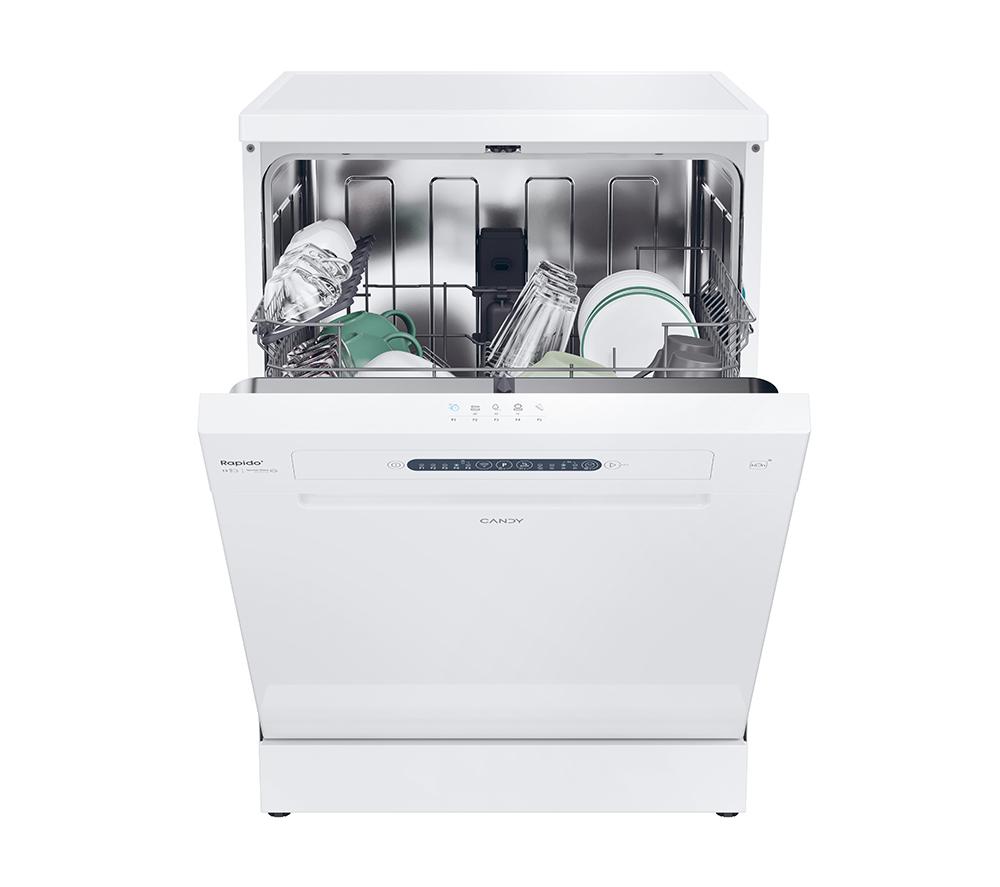 CANDY Rapido CF 3E9L0W Full-size WiFi-enabled Dishwasher - White image number 10 of 10