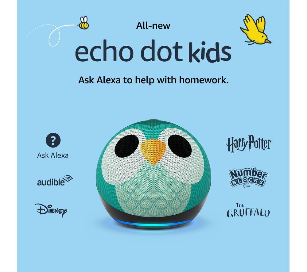 AMAZON Echo Dot Kids (5th Gen) Smart Speaker with Alexa - Owl image number 2 of 7