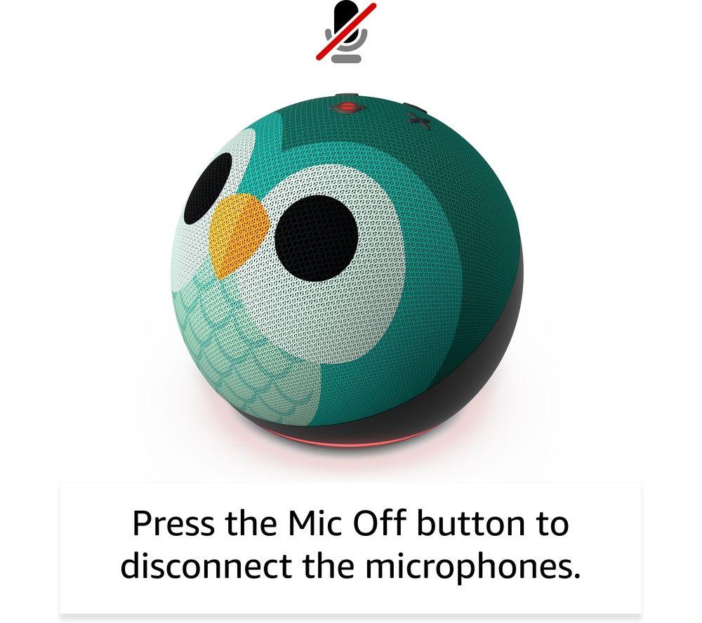 AMAZON Echo Dot Kids (5th Gen) Smart Speaker with Alexa - Owl image number 7 of 7