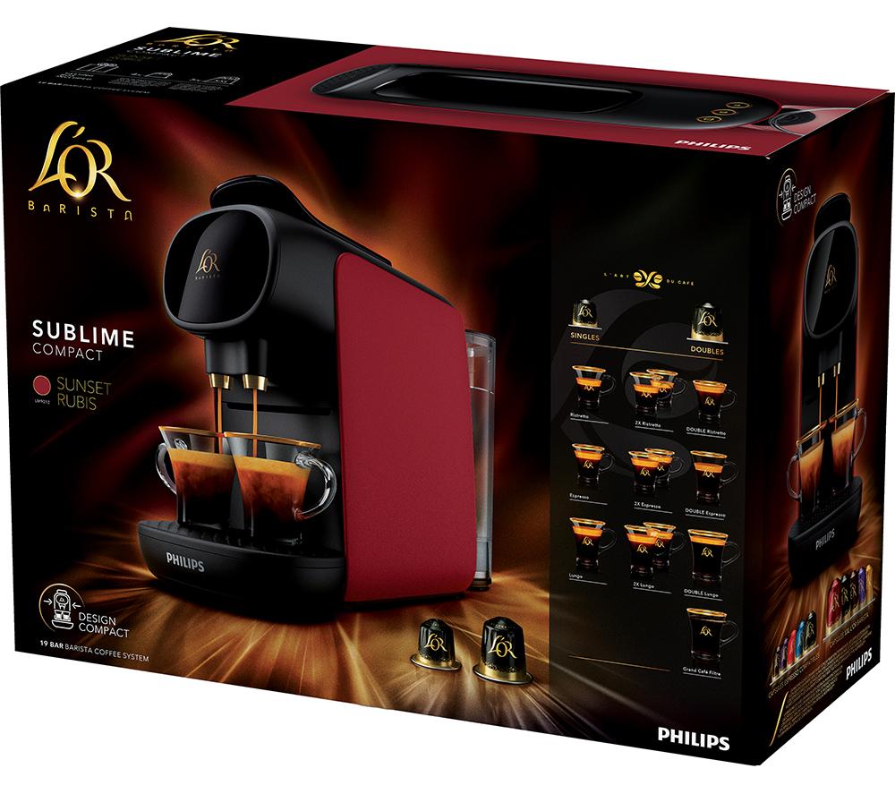 L'OR Sublime by Philips LM9012/50 Coffee Machine - Red image number 9 of 10