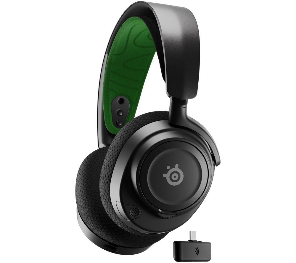 STEELSERIES Arctis Nova 7X 7.1 Gaming Headset - Black, Black,Green