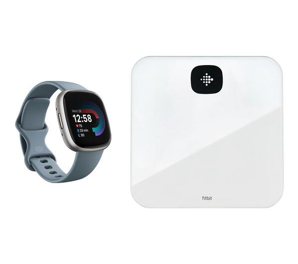 Buy FITBIT Versa 4 Smart Watch & Aria Air Smart Scale Bundle