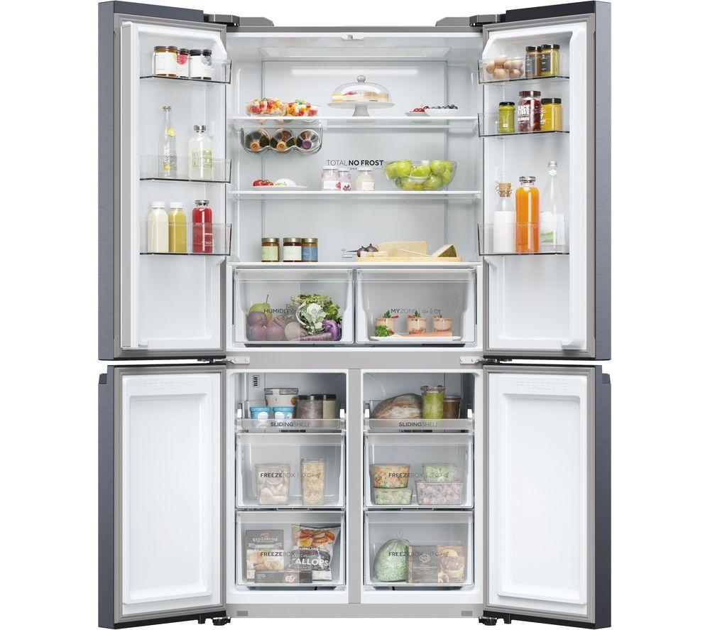 HAIER Cube 90 Series 5 HCR5919ENMB Fridge Freezer - Black image number 2 of 19
