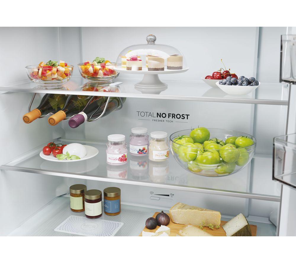 HAIER HCR5919ENMP American-Style Fridge Freezer - Platinum Inox image number 13 of 20