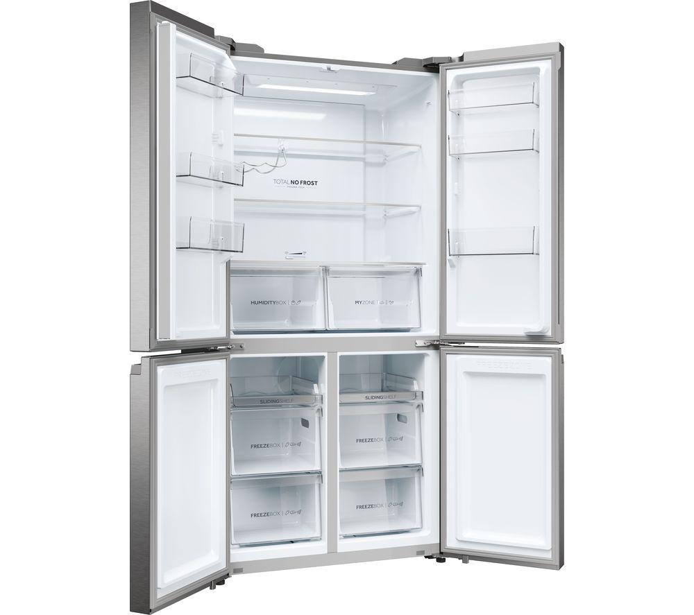 HAIER HCR5919ENMP American-Style Fridge Freezer - Platinum Inox image number 17 of 20