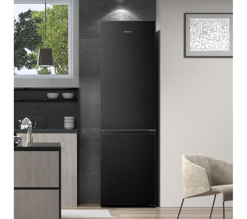 HISENSE RB435N4BFE 60/40 Fridge Freezer - Black Stainless Steel image number 10 of 16