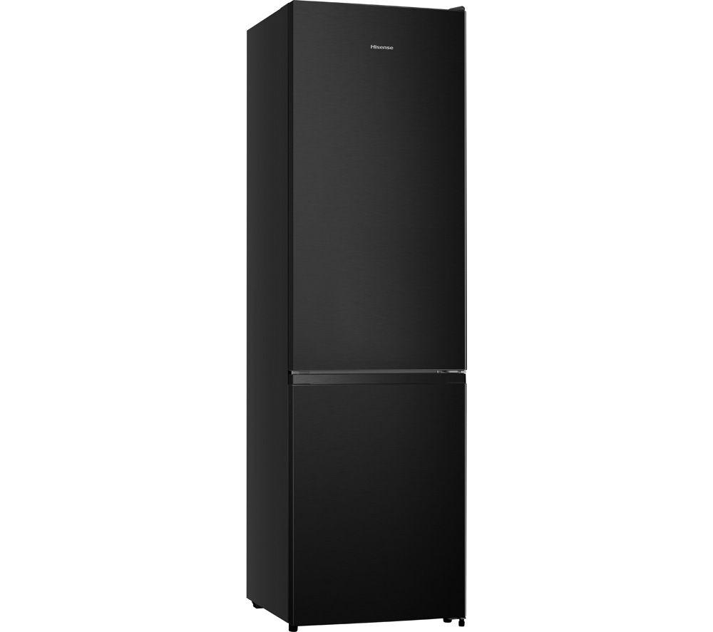 HISENSE RB435N4BFE 60/40 Fridge Freezer - Black Stainless Steel