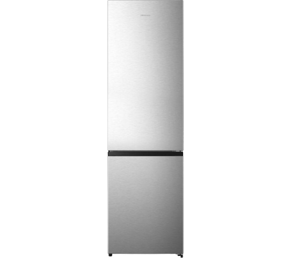 HISENSE RB435N4BCE 60/40 Fridge Freezer – Stainless Steel, Stainless Steel