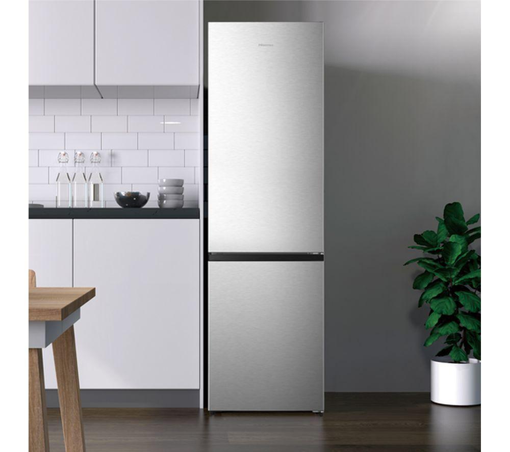 HISENSE RB435N4BCE 60/40 Fridge Freezer - Stainless Steel image number 3 of 6