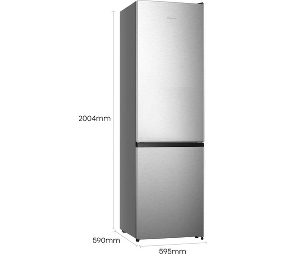 HISENSE RB435N4BCE 60/40 Fridge Freezer - Stainless Steel image number 6 of 6