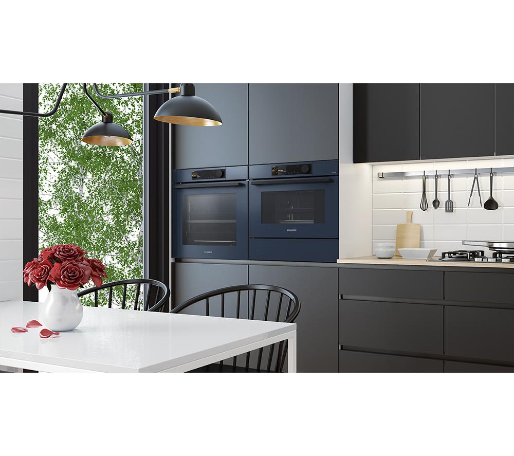SAMSUNG Series 6 NQ5B6753CAN/U4 Built-in Compact Combination Microwave - Clean Navy image number 9 of 13