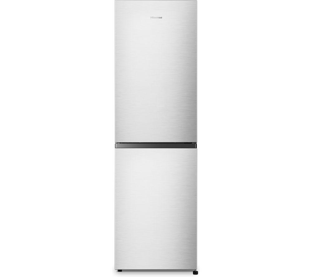 HISENSE RB327N4BCE 50/50 Fridge Freezer - Stainless Steel, Stainless Steel