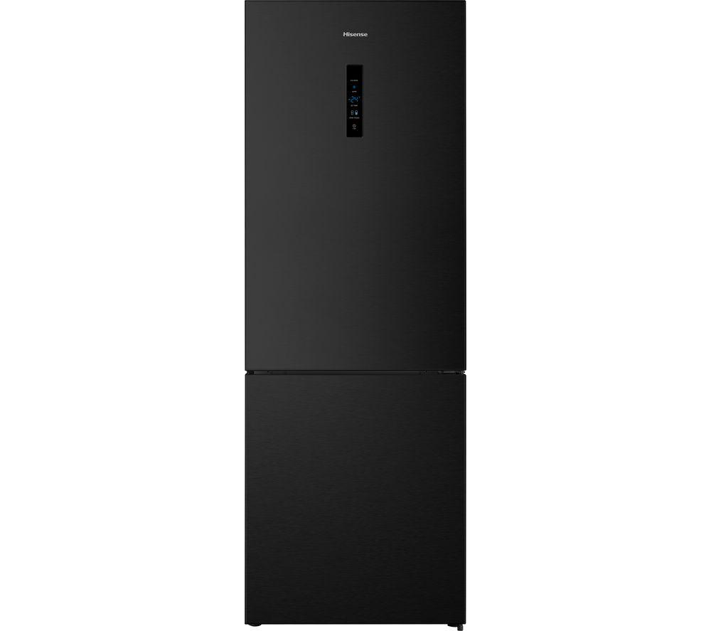 HISENSE RB645N4BFE 60/40 Fridge Freezer - Black, Black