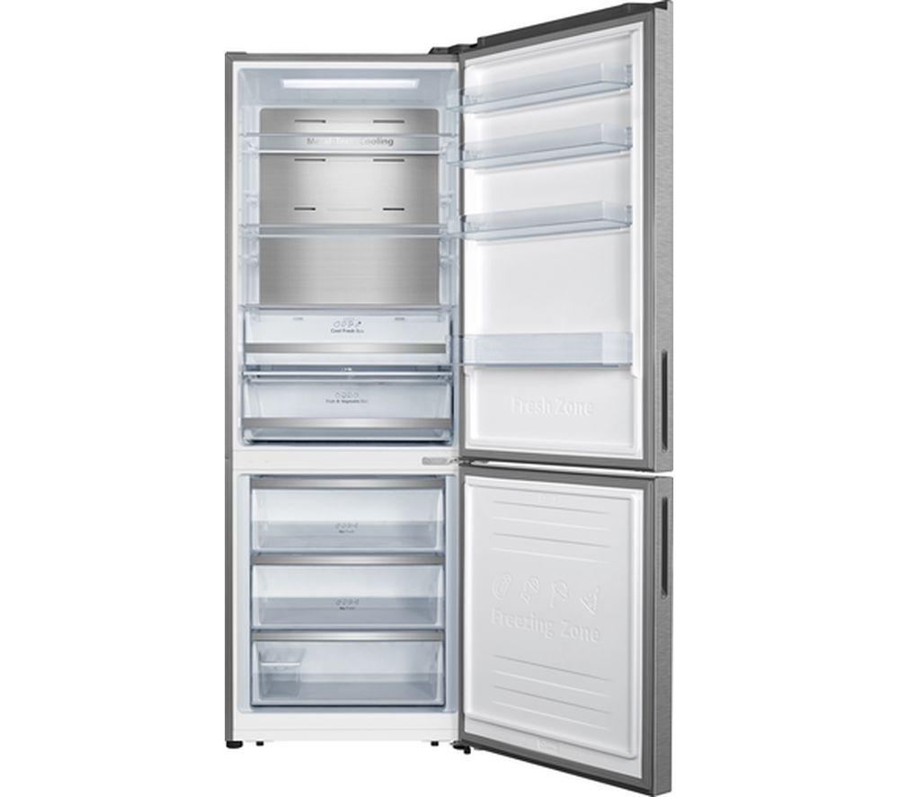 HISENSE RB645N4BIE 60/40 Fridge Freezer - Steel image number 3 of 5