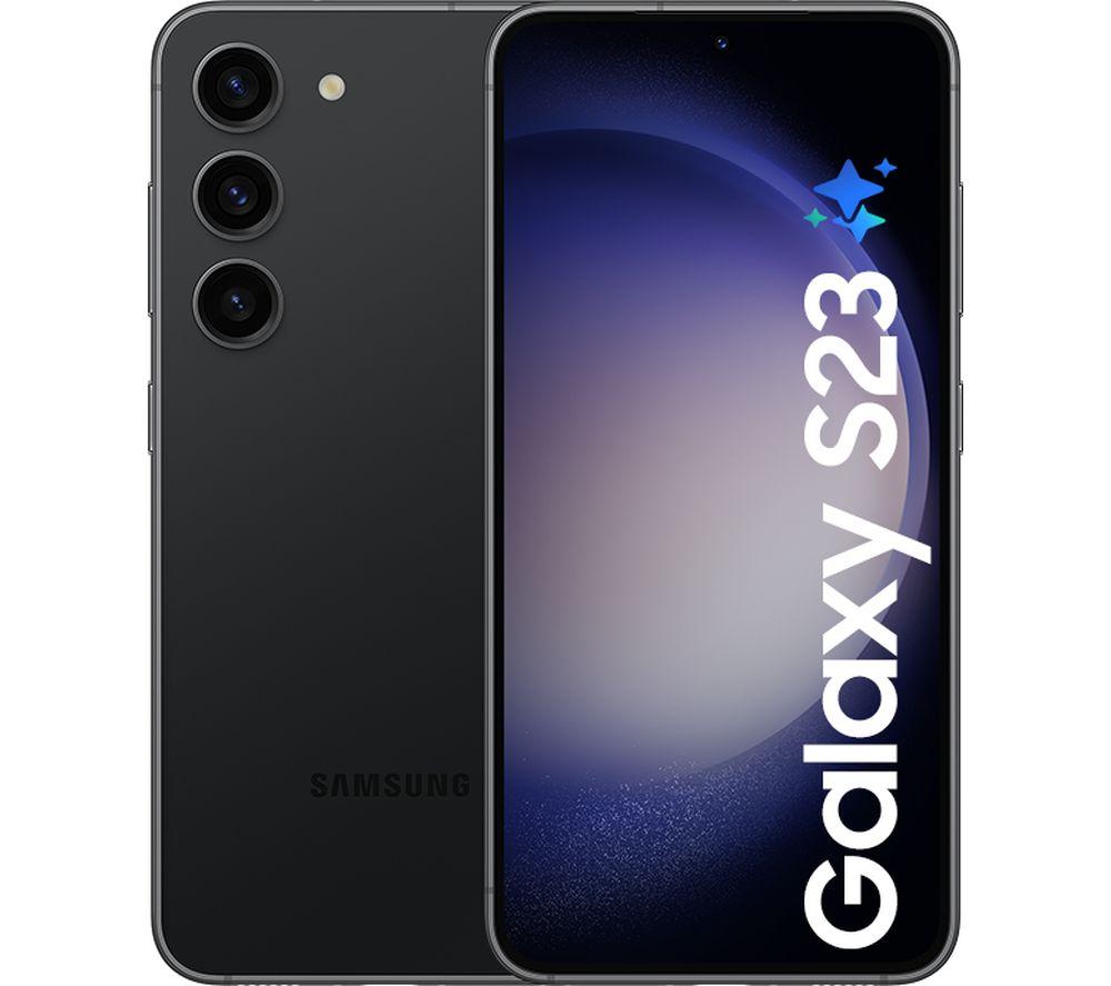 SAMSUNG Galaxy S23 - 128 GB, Phantom Black, Black