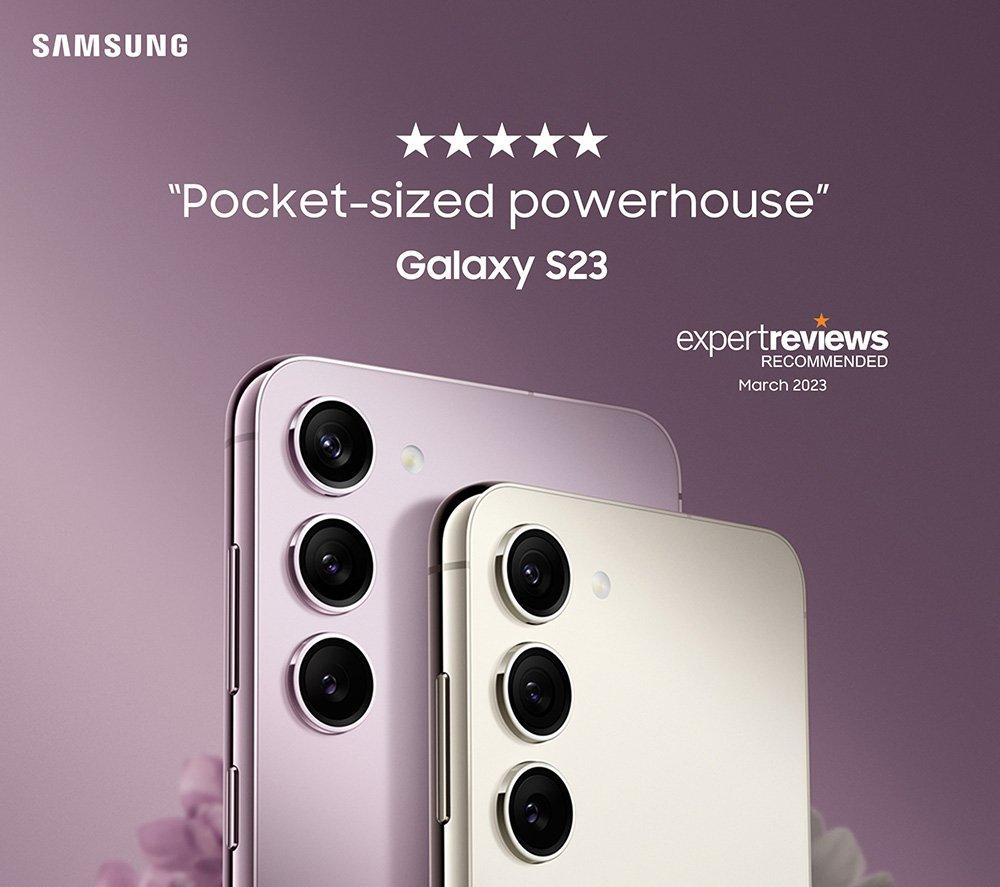 Samsung Galaxy S23 (Phantom Black, 128GB) - SIM FREE