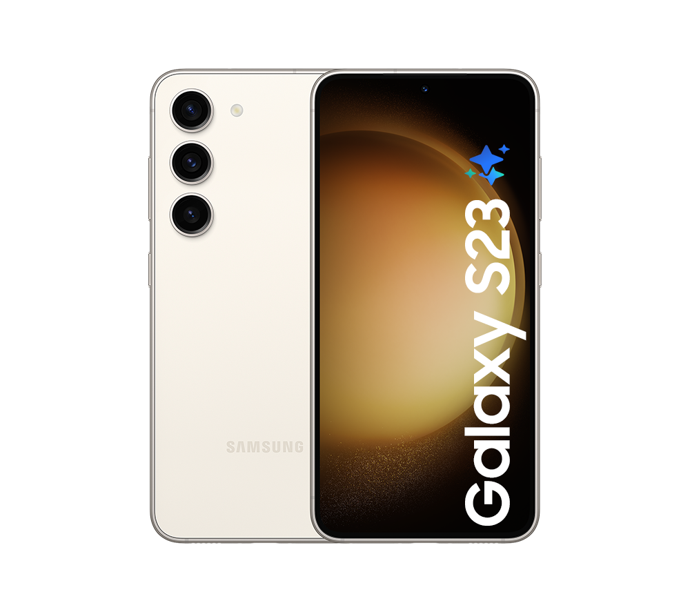 SAMSUNG Galaxy S23 - 128 GB, Cream, Cream