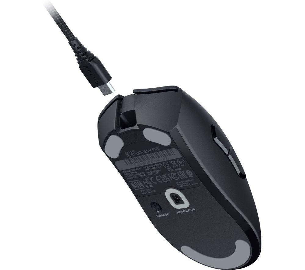 Razer DEATHADDER V3 PRO ブラック Razer DeathAdder V3 Pro Wireless Gaming Mouse + HyperPolling