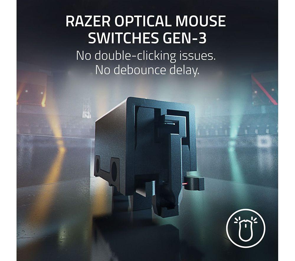 RAZER DeathAdder V3 Pro Wireless Optical Gaming Mouse - Fortnite Edition image number 5 of 9