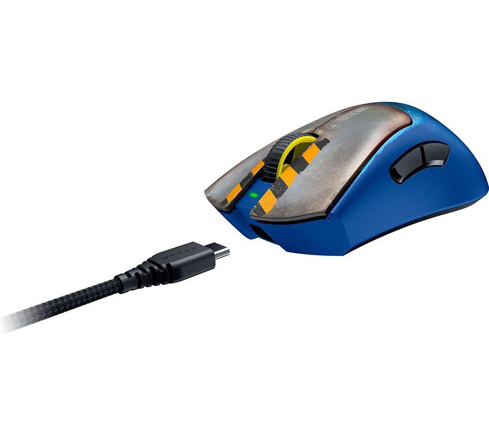 RAZER DeathAdder V3 Pro Wireless Optical Gaming Mouse - Fortnite Edition image number 8 of 9