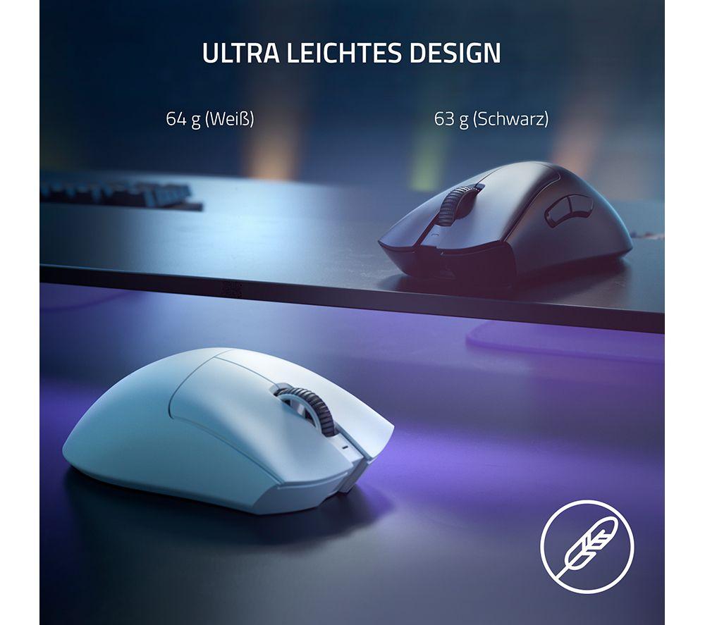 【新品・未開封】Razer DeathAdder V3 Pro White Buy RAZER DeathAdder V3 Pro Wireless Optical Gaming Mouse - White