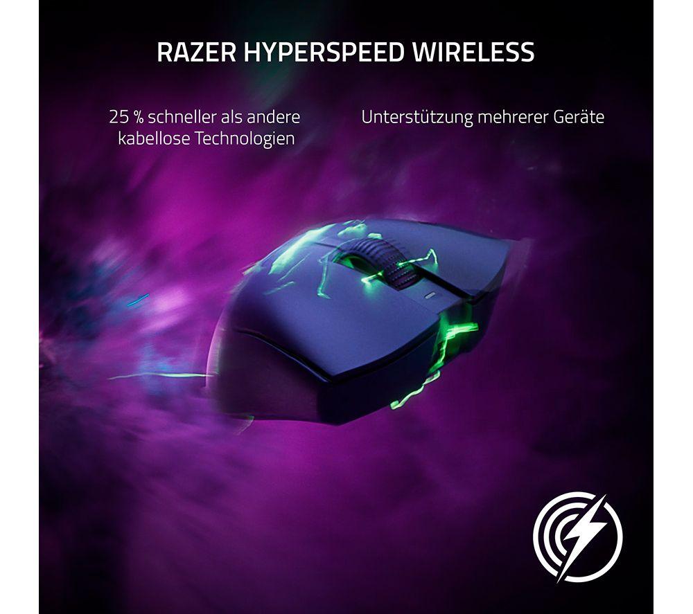 RAZER DeathAdder V3 Pro Wireless Optical Gaming Mouse - White image number 6 of 9