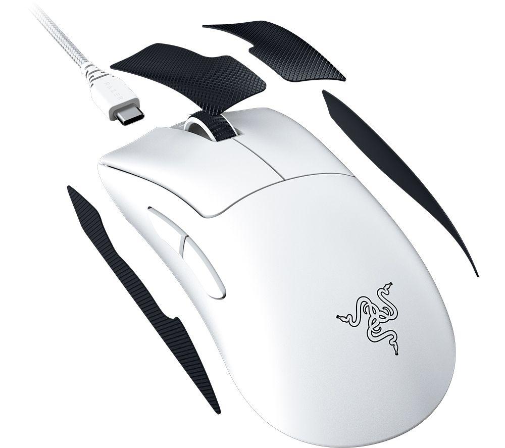 Buy RAZER DeathAdder V3 Pro Wireless Optical Gaming Mouse - White