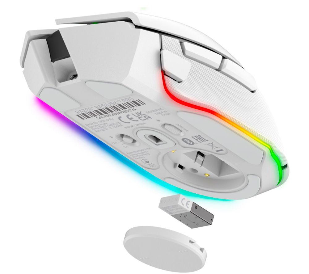 RAZER Basilisk V3 PRO RGB Wireless Optical Gaming Mouse - White