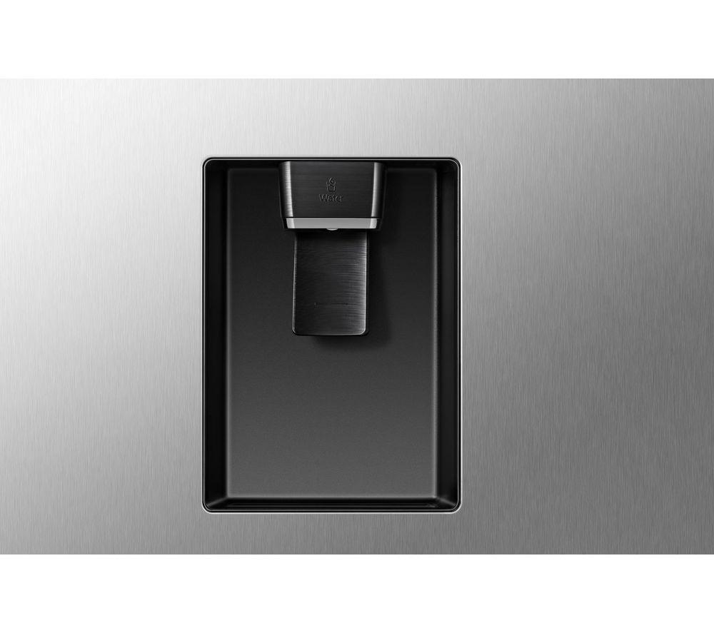 HISENSE PureFlat RS840N4WCE American-Style Smart Fridge Freezer - Stainless Steel image number 4 of 14