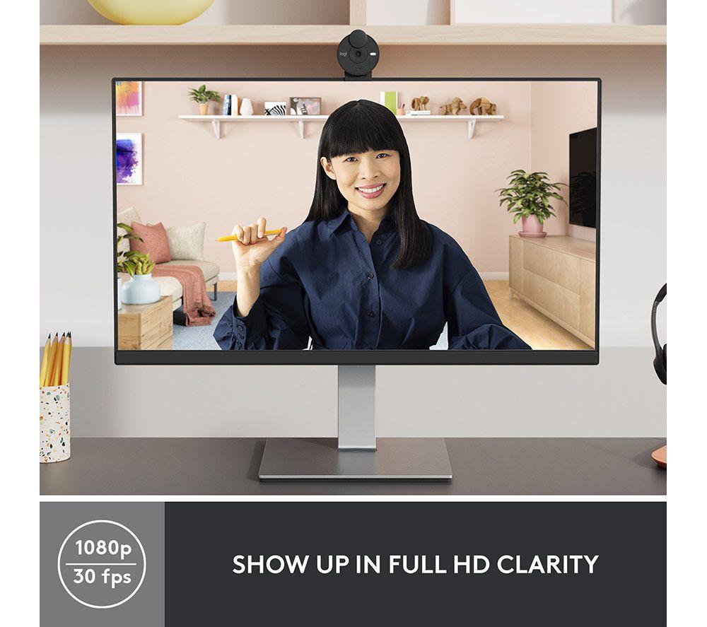 LOGITECH Brio 300 Full HD Webcam - Graphite image number 2 of 9