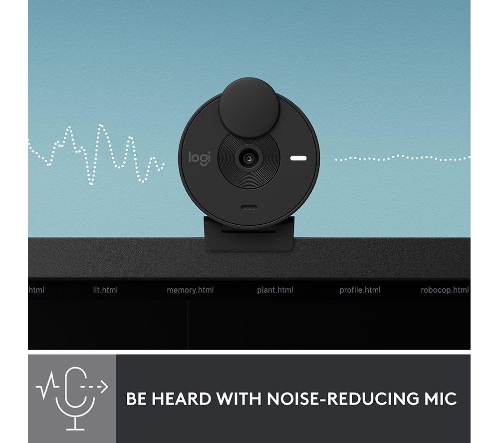 LOGITECH Brio 300 Full HD Webcam - Graphite image number 4 of 9