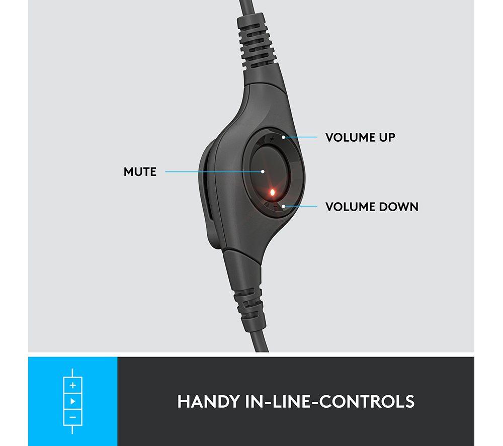 LOGITECH H390 Headset - Graphite image number 4 of 9
