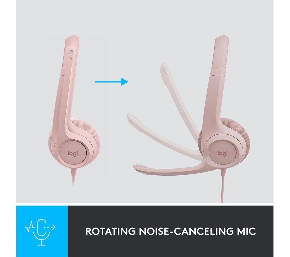LOGITECH H390 Headset - Rose image number 3 of 9
