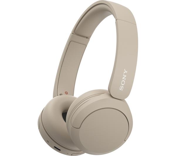 Buy SONY WH-CH520C Wireless Bluetooth Headphones - Beige | Currys