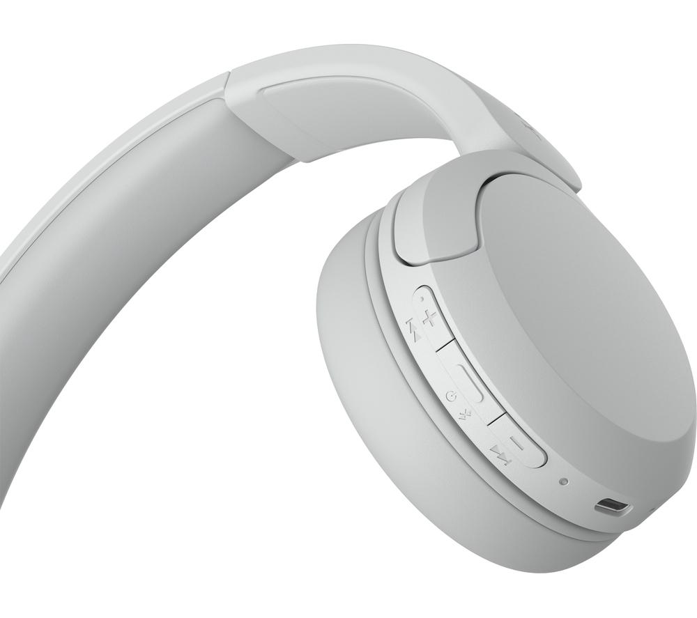 Buy SONY WH CH520W Wireless Bluetooth Headphones White Currys