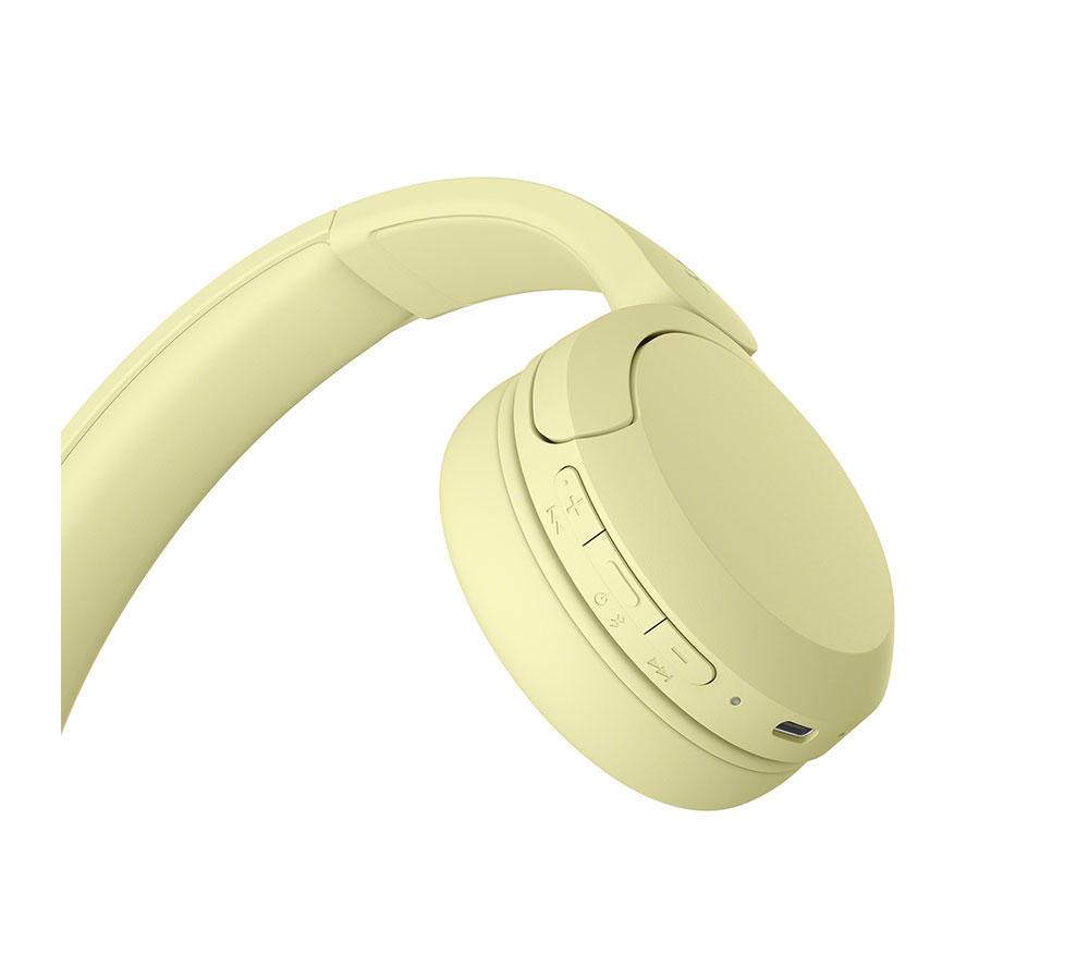 SONY WH-CH520Y Wireless Bluetooth Headphones - Yellow image number 15 of 15