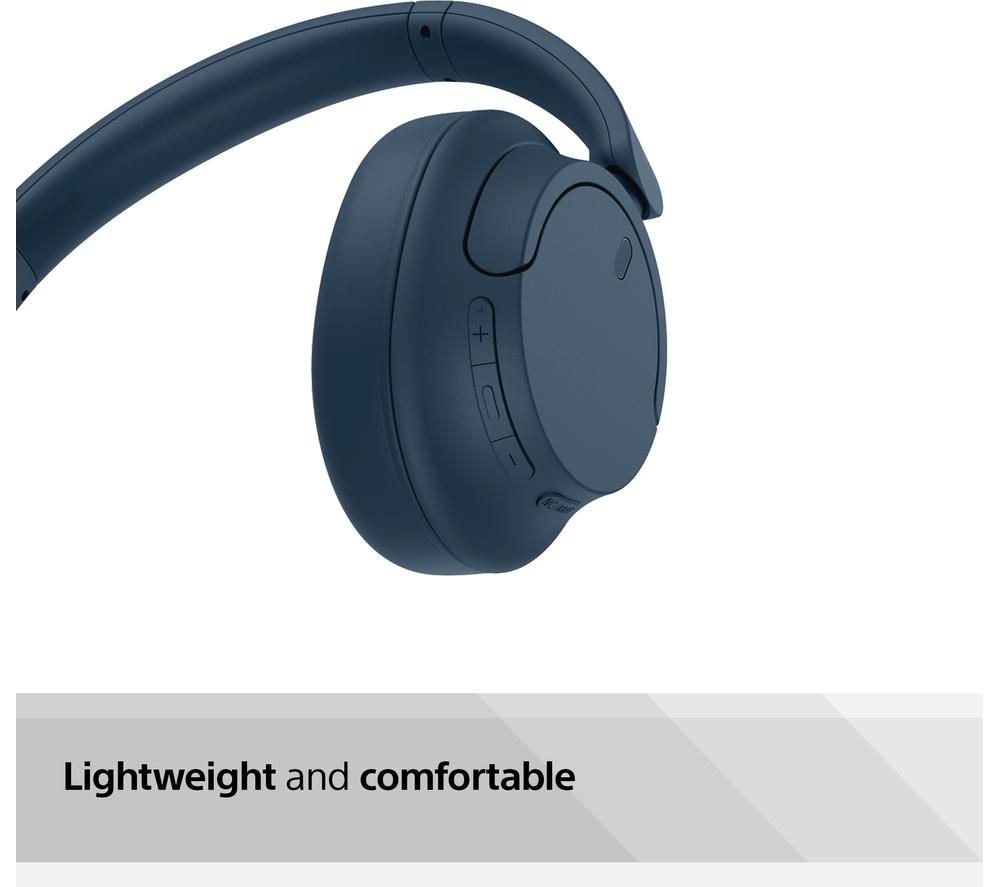 Blue sony wireless discount headphones