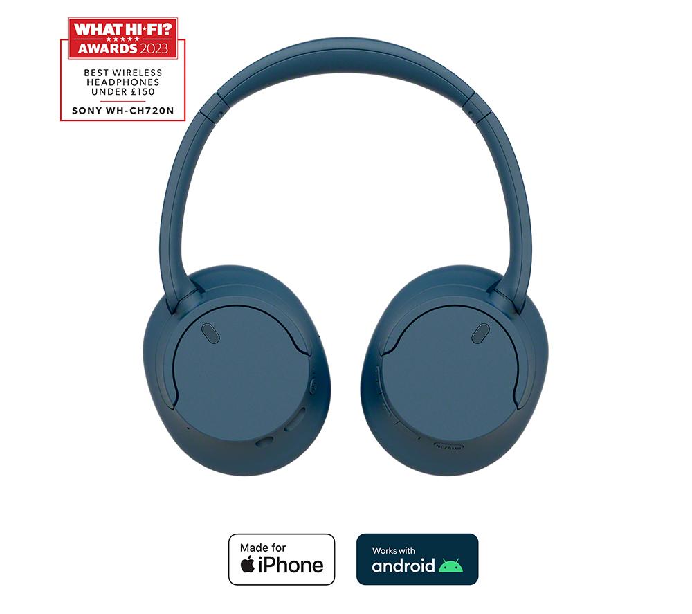 SONY WH-CH720N Wireless Bluetooth Noise-Cancelling Headphones - Blue - image 12