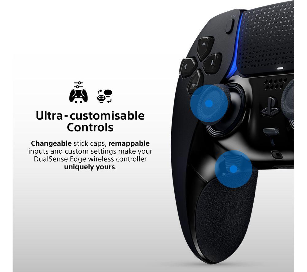 PLAYSTATION PS5 DualSense Edge Wireless Controller - Midnight Black image number 4 of 8