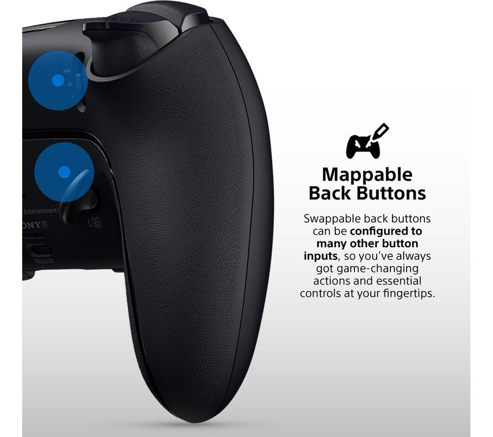 PLAYSTATION PS5 DualSense Edge Wireless Controller - Midnight Black image number 5 of 8