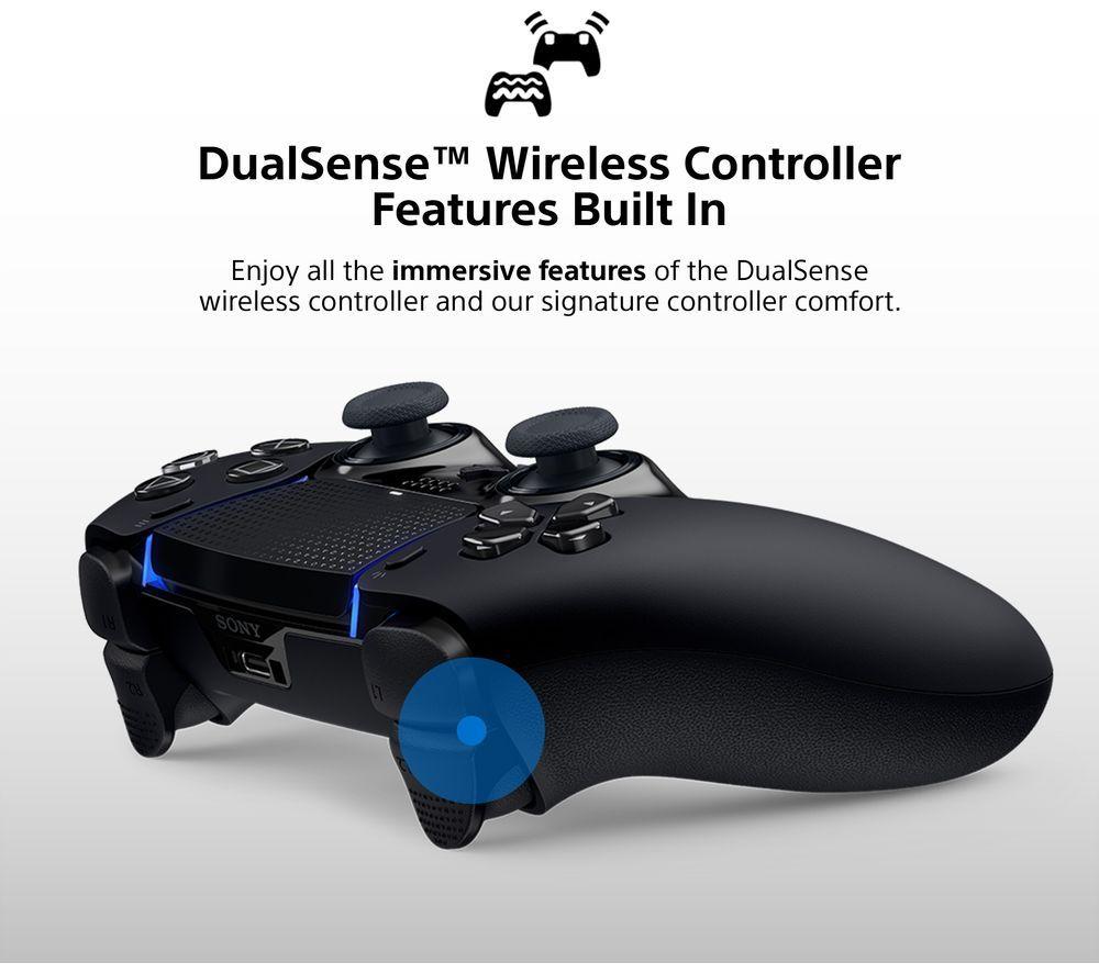 PLAYSTATION PS5 DualSense Edge Wireless Controller - Midnight Black image number 6 of 8