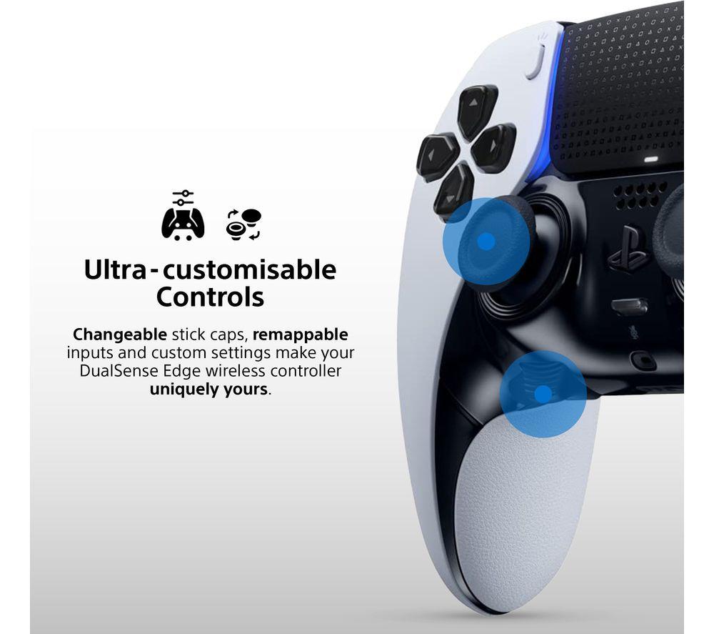 PLAYSTATION PS5 DualSense Edge Wireless Controller - White image number 2 of 6