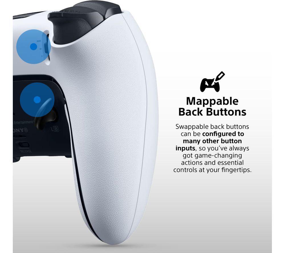PLAYSTATION PS5 DualSense Edge Wireless Controller - White image number 3 of 6