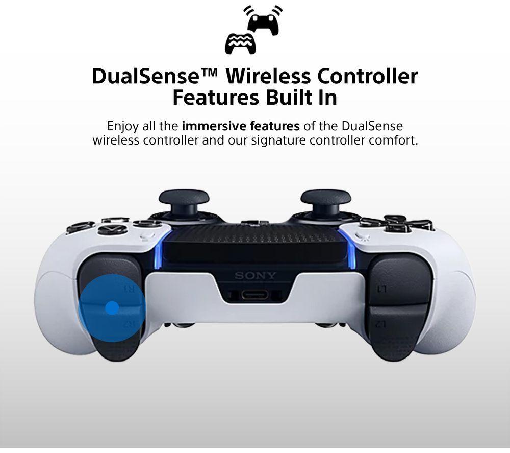 PLAYSTATION PS5 DualSense Edge Wireless Controller - White image number 4 of 6