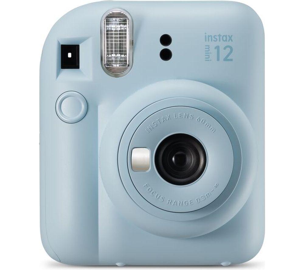 INSTAX mini 12 Instant Camera - Pastel Blue, Blue