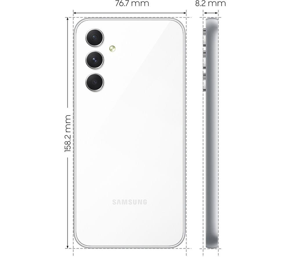 Buy SAMSUNG Galaxy A54 5G - 128 GB, Awesome White | Currys
