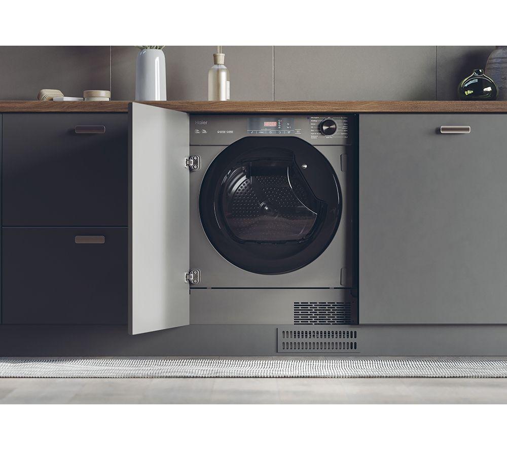 HAIER Series 4 HDB4 H7A2TBERX80 Integrated 7 kg Heat Pump Tumble Dryer image number 3 of 28